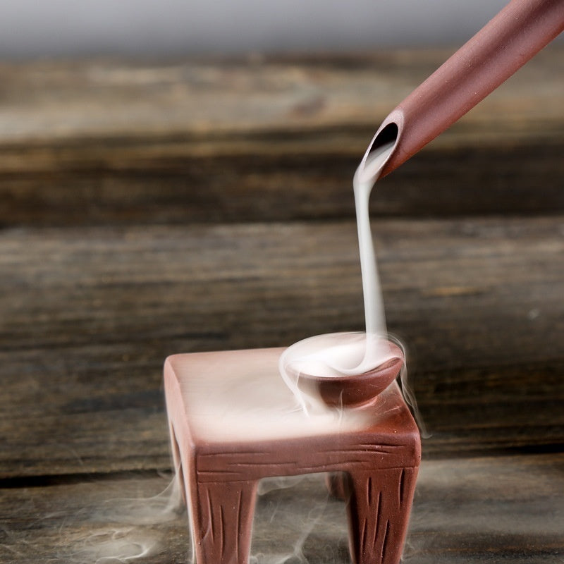 Chinese Kung Fu Tea Show Ceramic Kung Fu Monk Tea Culture Backflow Incense Burner