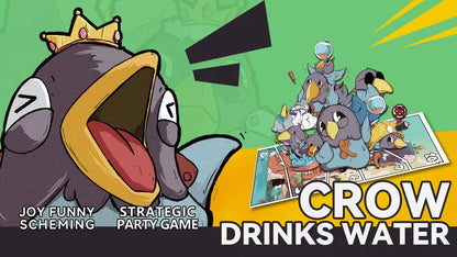 Crow Drinks Water - A strategy party card game