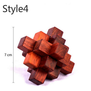 Brilliant Talent Handmade High Quality Wood Puzzle In The Popular Video, Wisdom Craft Collectibles