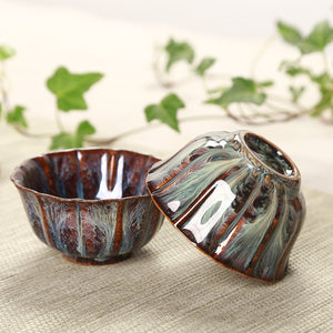 Variable Glaze Handmade Tea Cup