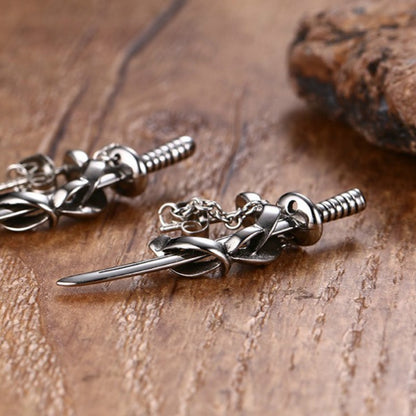 Punk Style Earrings for Cool Men