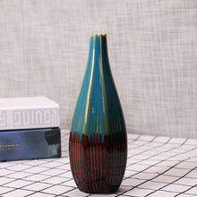 NEWQZ.COM Modern Simplity Ceramic Flower Vase Creative Living Room White Dry Flower Appliance Nordic Home Decor, 8.3" H