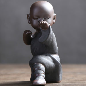 Cool Decorative Collectibles, Chinese Kung Fu Monk Figurines In The Popular Video
