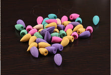 NEWQZ Random Color Incense Cones 50 Pcs(Repackaging with Opp Bag)
